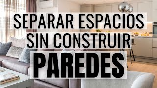 ✅ 13 Asombrosas IDEAS para SEPARAR ESPACIOS ¡Sin CONSTRUIR PAREDES [upl. by Rowena373]