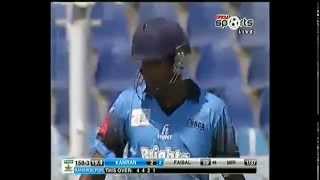 Haier Mobile T20 Cup 2015 faisal bin mubashir batting [upl. by Erdnaet]