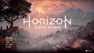 Louder Aloys Theme  Horizon Zero Dawn  Extended Main Menu Theme [upl. by Atnahsal]