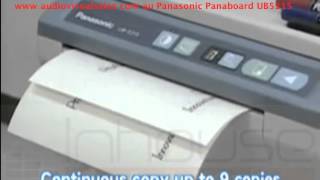 Panasonic UB5315 Panaboard  Electronic Whiteboardmp4 [upl. by Alexi]