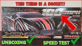 Traxxas XO1 Unboxing  its FAST traxxas rc rccar [upl. by Hyams]