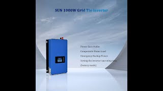 YampH 600W1000W2000W Grid Tie Inverter Power Limiter Solar Input AC110V240V Auto Switch [upl. by Norda812]