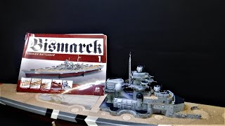 Amati 1200 Scale Bismarck Part 13 [upl. by Aerahs119]