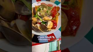 Clam Shell  Hamaguri japanesefood shortsvideo foodies seafoodslover subscribers [upl. by Kaenel]