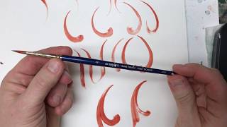 Rosemaling beginners Tutorial  Lise Lorentzen ASMR [upl. by Erehs]