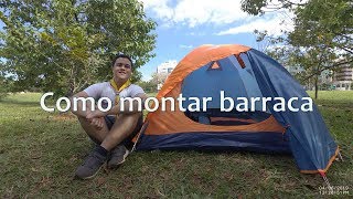 Como montar barraca  passo a passo [upl. by Faunie819]