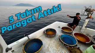 600 İĞNE PARAGAT ATTIK  BU SEFER YUNAN BOTUNU BİZ KOVALADIK [upl. by Therine]