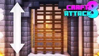 Funktionierendes Tor bauen in Minecraft ðŸ”¨ Craft Attack 8 mit Croco 33 [upl. by Liz]