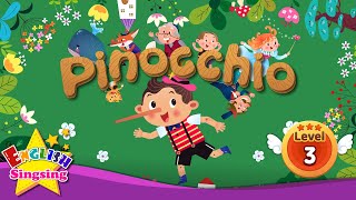 Pinocchio  Fairy tale  English Stories Reading Books [upl. by Ellora698]