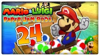 MARIO amp LUIGI PAPER JAM BROS Part 24 StealthMission [upl. by Kenward812]