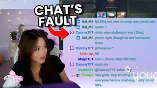 Yougelly Blaming Chat  Teamfight Tactics [upl. by Nolos]