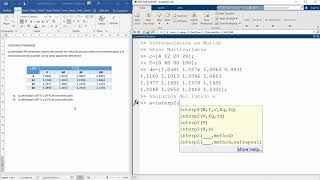 Interpolación en Matlab [upl. by Ammadas]