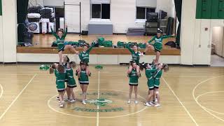 Elkins Middle School Cheerleaders Competition Dance [upl. by Roley881]