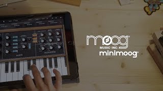 Minimoog Model D App [upl. by Ojillib]