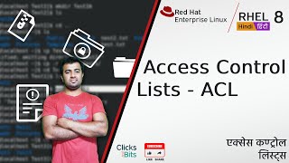 8  Access Control Lists ACL Commands on Redhat Enterprise Linux RHEL 8  Hindi [upl. by Mccarthy]