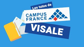 Les tutos de Campus France  Visale [upl. by Dlarrej]