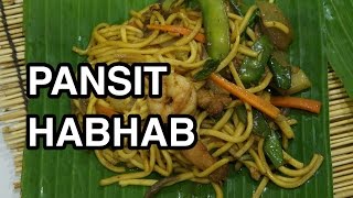 ★★ Paano magluto Pinoy Pancit Habhab Recipe  Filipino Food Tagalog  Lucban [upl. by Akenot892]