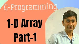 ARRAY  1D ARRAY  C PROGRAMMING  RAJU SIR KI PATHSHALA [upl. by Emmey]