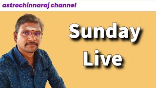 Sunday Live  Rathinavel Astrologer  SL92924 [upl. by Nohsed]