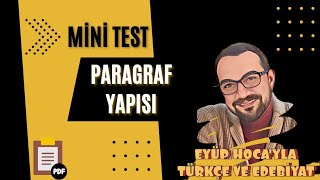 Paragraf Yapısı Soru Çözümü [upl. by Adnotal26]