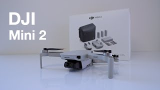 DJI Mini 2 Fly More Combo Unboxing and Setup [upl. by Aihsyn]