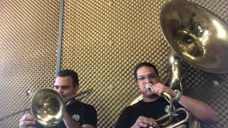 Canção da Infantaria  Sd Freitas Tuba Bb e Sd Célio Trombone [upl. by Cindra]