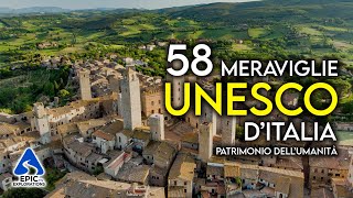 Meraviglie dItalia i 58 siti UNESCO Patrimonio dellUmanità [upl. by Fulbert]