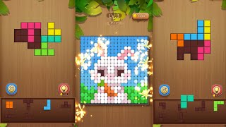 Blockpuz Puzzilla Game play Walkthrough iOS Android [upl. by Ikuy]