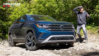 2021 Volkswagen Atlas Cross Sport 20T Review and OffRoad Test [upl. by Ativet]