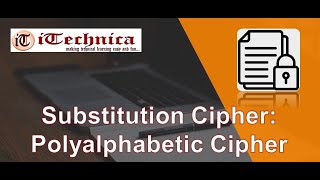 5 Substitution Cipher Polyalphabetic cipher [upl. by Eiramesor]