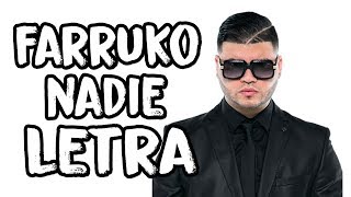 Farruko Ozuna Lunay  Nadie Remix  Official Lyric Video ft Sech Sharo Towers [upl. by Alysoun]