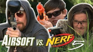 Airsoft vs Nerf 5  Paintball Finale [upl. by Mulac519]