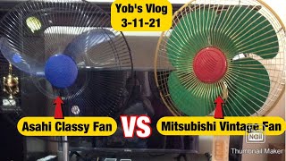 Usapang Senior ASAHI Classy Stand Fan Versus MITSUBISHI Vintage Stand Fan Shorts [upl. by Yursa976]