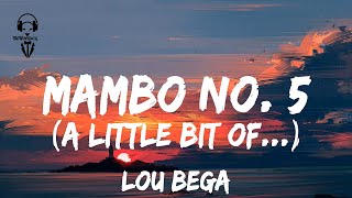 Lou Bega  Mambo No 5  A little bit   Lyrics Video [upl. by Misha]