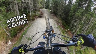 Monster Jumpline amp 99 Jumpline  Airtime satt  Bikepark Schladming  Canyon Torque  Freeride Flo [upl. by Yrellam746]