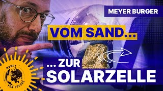 Wie entsteht eine Solarzelle Solarmodule von Meyer Burger Bitterfeld 1 [upl. by Ashok]