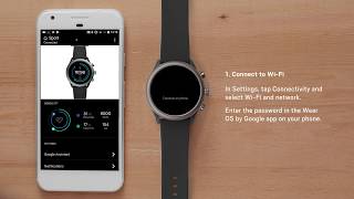 How To Set Up Your Fossil Sport Smartwatch [upl. by Anez]