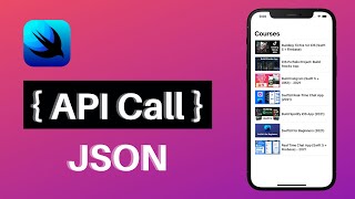 SwiftUI API Call  Working with JSON 2023 Xcode 12 SwiftUI 3  iOS Development [upl. by Ynnij]