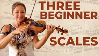 3 Beginner Violin Scales You Need To Know [upl. by Senskell]