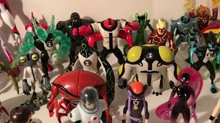 My HUGE Ben 10 Action Figure Collectionshould I sell [upl. by Enymsaj]