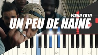 PLK  Un peu de haine Easy Piano Tutorial [upl. by Orabel]