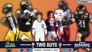 Two Guys Iowa State goes for 80 Iowa defends Heartland Trophy Halloween debate Oct 31 2024 [upl. by Zechariah9]