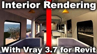 Interior Rendering with Vray for Revit Tutorial [upl. by Witkin]