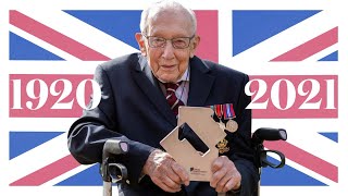 Captain Sir Tom Moore dies aged 100 How he inspired the nation [upl. by Aonian]