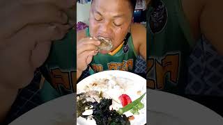 Talbos nga camoteokrakamates at isda kainpotayo thankyougodforeverything mukbang [upl. by Atinauq499]