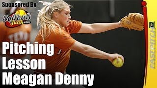 Meagen Denny Pitching Lesson  Fastpitch TV Network [upl. by Yllier]