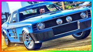 GTA 5 Online NEW Ellie MUSCLE Shelby GT500 1967 Ford Mustang Eleanor 2023 DLC [upl. by Winson826]