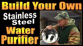 HOW TO MAKE YOUR OWN BERKEY STYLE WATER PURIFIER [upl. by Diogenes]