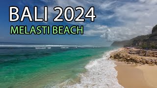 Beautiful BALI  MELASTI BEACH 2024 [upl. by Tildi295]