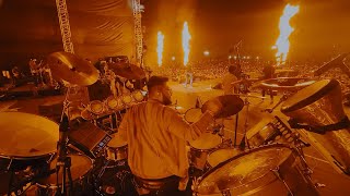 KARTHIK LIVE IN HYDERABAD  USURE X AIGIRI  DRUM SIDDHARTH DRUM CAM [upl. by Armilda]